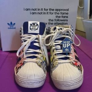 Adidas Rita Ora Limited Ed sneaker wedge size 7.5
